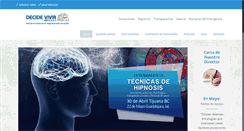 Desktop Screenshot of decidevivirmexico.com